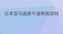 日本亚马逊尿不湿有假货吗 日本亚马逊会有假货吗