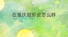 在重庆做虾皮怎么样 重庆外贸怎么样