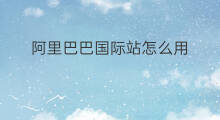 阿里巴巴国际站怎么用 阿里巴巴国际站年费怎么算