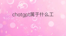 chatgpt属于什么工具(shopify属于什么建站工具)