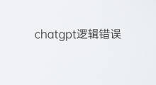 chatgpt逻辑错误 chatgpt显示错误