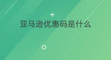 亚马逊优惠码是什么 美国亚马逊优惠码怎么用