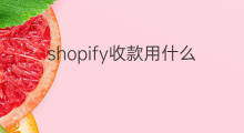 shopify收款用什么 shopify国内用什么收款