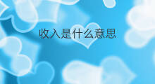 收入是什么意思 税后收入是什么意思
