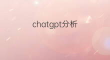 chatgpt分析(chatgpt行业分析)