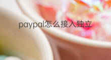 paypal怎么接入独立站 独立站怎么激活paypal