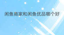 闲鱼商家和闲鱼优品哪个好 闲鱼优品要退出闲鱼玩家吗