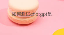 如何测试chatgpt是不是假的(chatgpt是不是微软投资的)