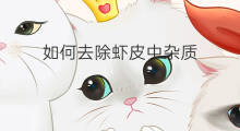 如何去除虾皮中杂质 如何去除虾皮粉