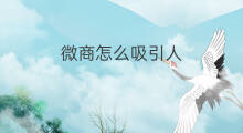 微商怎么吸引人 微商怎么发说说吸引人