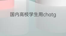 国内高校学生用chatgpt写论文 国内高校已有学生用chatgpt写论文