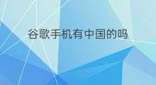 谷歌手机有中国的吗 谷歌手机好吗 谷歌手机有中国的吗 谷歌手机好吗