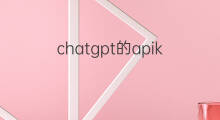 chatgpt的apikey怎么获取 chatgpt的apikey