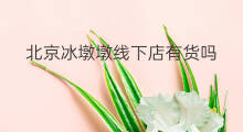 北京冰墩墩线下店有货吗 北京冰墩墩线下店有哪些