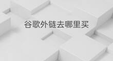 谷歌外链去哪里买 谷歌外链哪里发