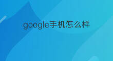 google手机怎么样 google餐饮怎么样