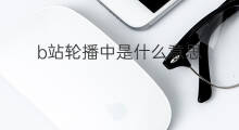 b站轮播中是什么意思 b站是什么意思