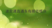 速卖通直通车有哪些模块 速卖通怎么卡直通车