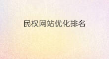 民权网站优化排名 民权百度排名优化
