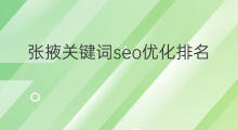 张掖关键词seo优化排名 张掖关键词排名seo优化