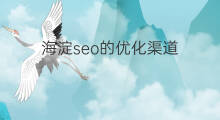 海淀seo的优化渠道 海淀seo的优化方案