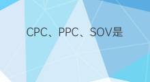 CPC、PPC、SOV是什么？你需要知道的数字广告缩写大补帖