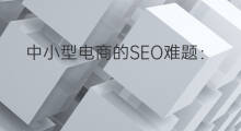 中小型电商的SEO难题：网站内容优化『基础篇』